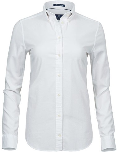 TEE-4001-Womens Perfect Oxford Shirt